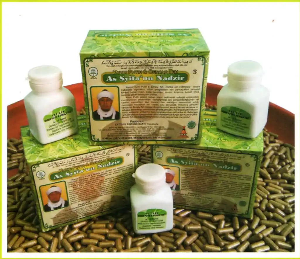 Kemasan produk herbal As Syifaun Nadzir